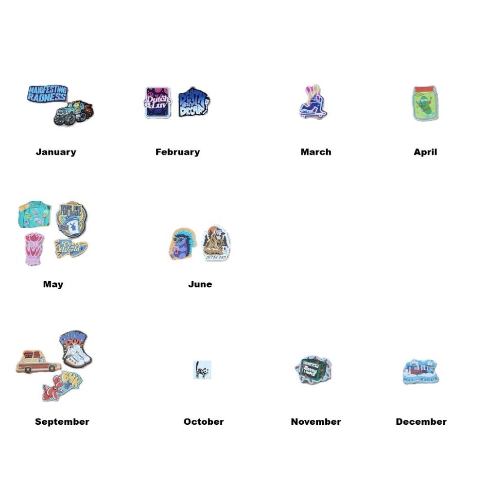 Dutch Bros 2025 Sticker Set - Partial - Picture 3 of 3